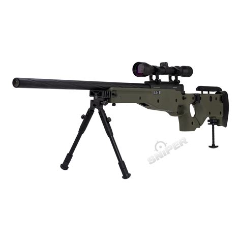 Specna Arms SA-S14 Scharfschützengewehr High-Power w/ Scope & Bipod ...