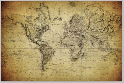 Old World Maps Prints