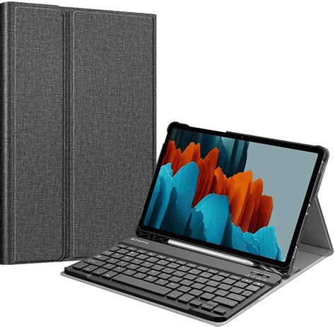 Keyboard Case for Samsung Galaxy Tab S8/S7 11 Inch Slim Lightweight ...