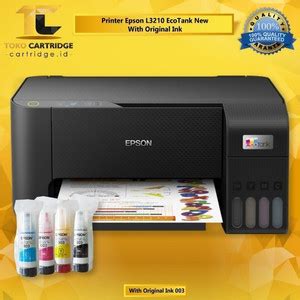 Jual printer epson l3210 l-3210 l 3210 pengganti l3110 print scan copy ...