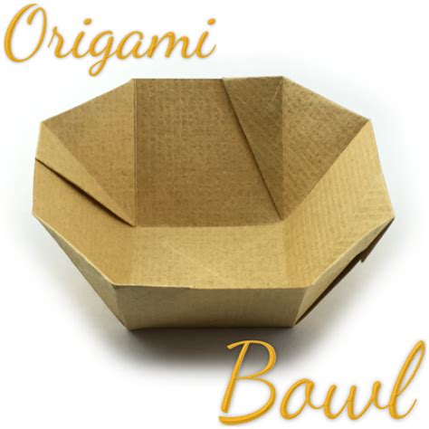 Simple Origami Bowl Tutorial (Hyo Ahn) | Papier falten, Bonboniere, Kinderkaufladen