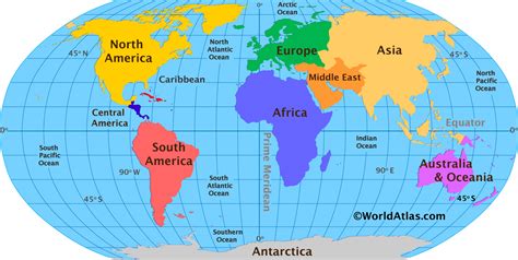 Map Of All Seven Continents - Spring Semester 2024