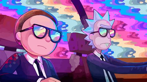 Rick and Morty digital wallpaper, untitled Rick and Morty vector ...