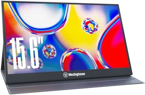 Amazon.com: Westinghouse 15.6 Inch Portable Monitor for Laptop & Travel ...