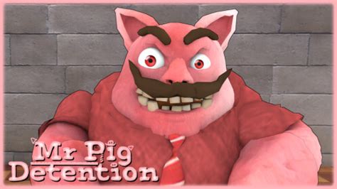 Melarikan diri dari penahanan Mr Pig - Roblox