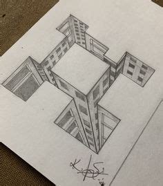 Sensación 3D. Proyecto final. | Graph paper drawings, Perspective ...