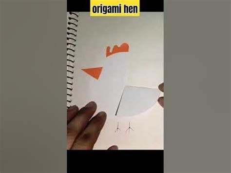 cute origami bird making tutorial #origamibird #origamicraft # ...