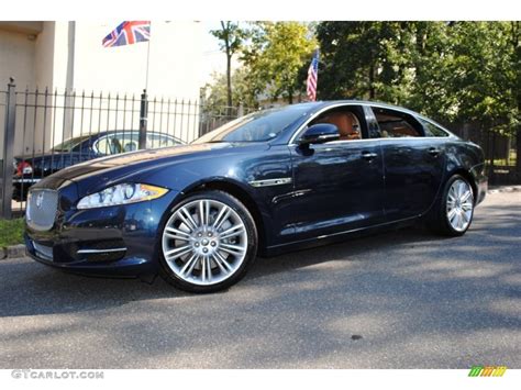 2011 Indigo Metallic Jaguar XJ XJL Supercharged #54963636 Photo #19 ...