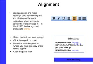 Introduction to word processing in detal | PPT