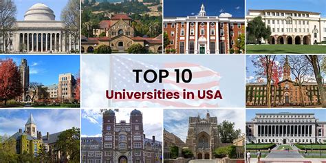 Top Universities in the USA for A Comprehensive Ranking