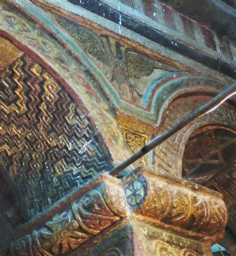 Arches, Capitals and Wall, Church of Bet Maryam, Lalibela, Ethiopia ...