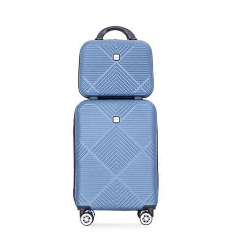 2 Piece Carry On Luggage Set, Airline Approved 20 Inch Luggage With Cosmetic Case,Hard Shell ...