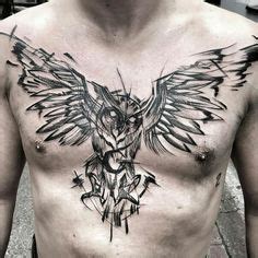 Pin by Braydon Sanders on Tattoo | Grey ink tattoos, Chest piece ...