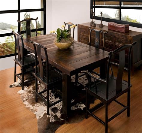 Rustic Modern Dining Room Table And Chairs at Glen Sanchez blog