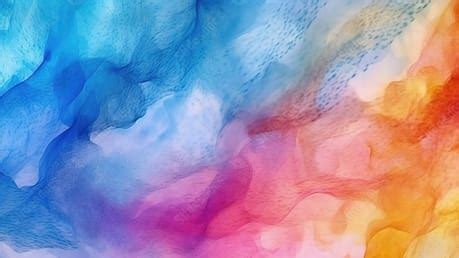 Innovative And Colorful A Playful Watercolor Texture Powerpoint Background For Free Download ...
