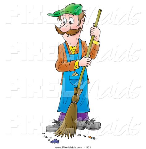 Floor Sweeper Clipart at Elaine Beach blog