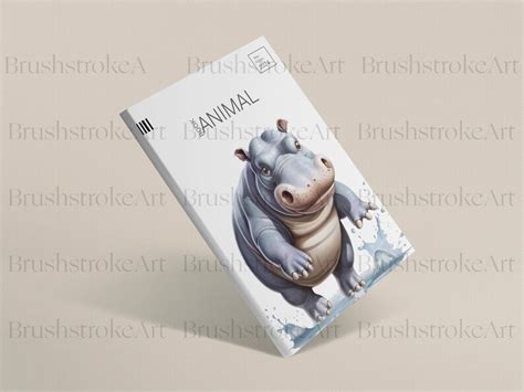 Hippopotamus Clipart, Baby Hippo, Cute Hippopotamus PNG, Safari Animal ...