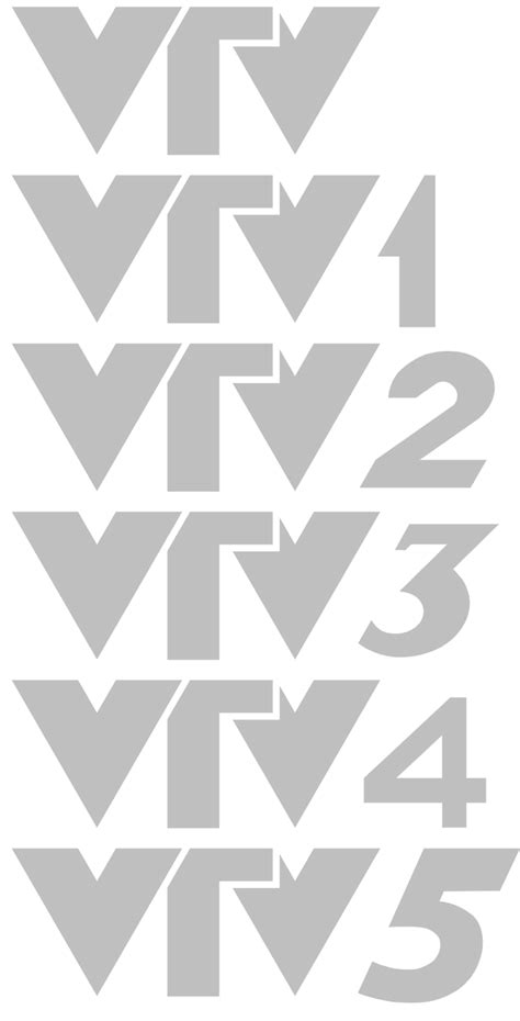 VTV Logo 1995-2010, but transparent by LDD101 on DeviantArt