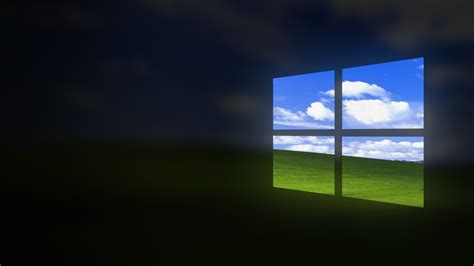 Windows 10 wallpaper but Windows XP is in the background [1920x1080 ...