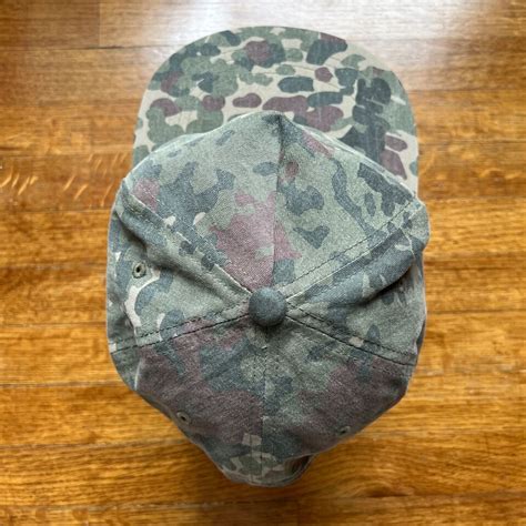 VTG Obey Frog Camo Snapback Hat Mens One Size Logo Cap Skate Moto Rock ...