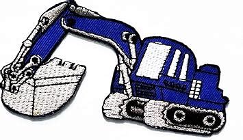 Amazon.com: HHO Blue Backhoe Digger Tractor Loader Trackhoe Bulldozer ...