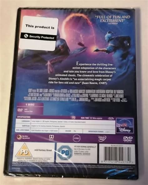 DVD - *NEW / Sealed* Disney Aladdin Will Smith Live Action DVD PAL UK ...