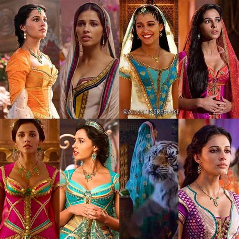 Disney Remake on Instagram: "8/9 outfits of Jasmine we have seen! We ...