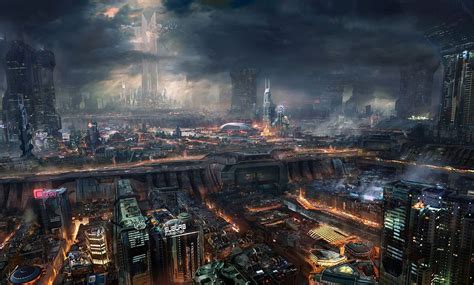 Futuristic Cities Wallpapers - 4k, HD Futuristic Cities Backgrounds on WallpaperBat