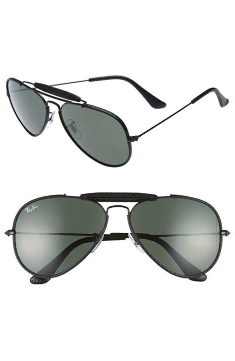 Ray-Ban Outdoorsman 58mm Aviator Sunglasses | Nordstrom