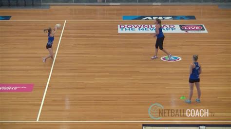 Footwork-Agility - Netball Drill Videos at Netball Coach TV