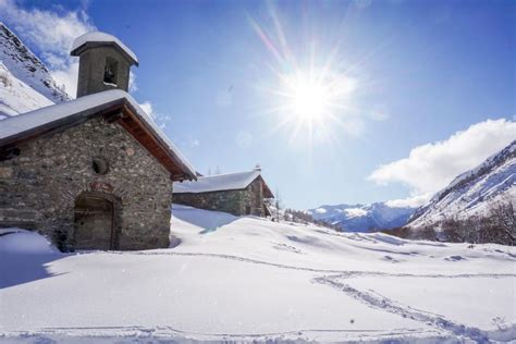 Puy Saint Vincent Slalombacke Hautes-Alpes Skidort Frankrike