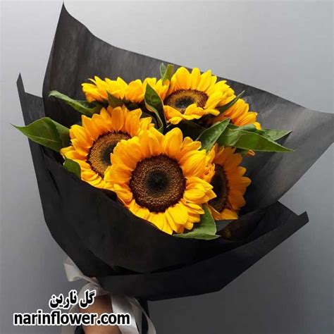 گل آفتابگردان | Sunflower bouquets, Sunflower wedding bouquet, Oriental ...