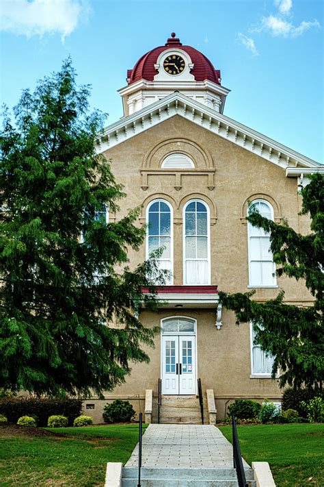 Historic Jackson County Courthouse Photograph by Mark Summerfield - Pixels