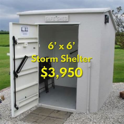 Small Family Storm Shelter - Safe Sheds, Inc.