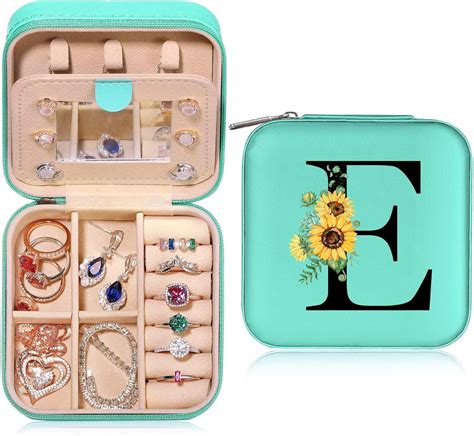 Travel Jewelry Box for Girls Women, Personalized Jewelry Boxes for Women Girls Jewelry Box ...