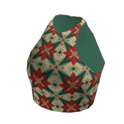 Charming Green Floral Cute Crop Top | Roblox Item - Rolimon's