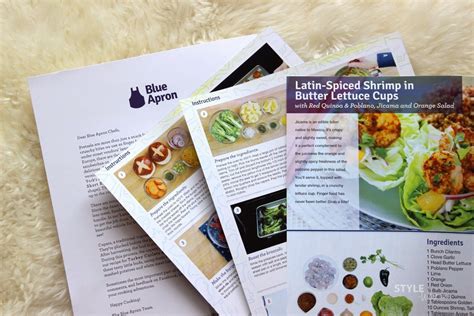 Reviewed: Blue Apron Meals - Style Wire | Boston Adventure, Fashion ...