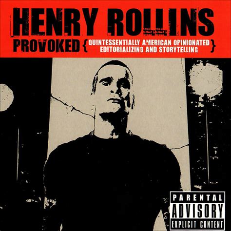 Henry Rollins: Provoked (Spoken Word CD) – Rue Morgue Records