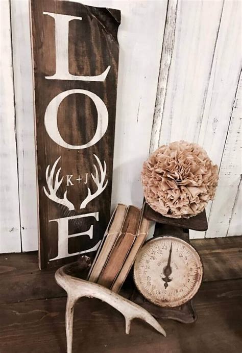 Rustic Love Signs