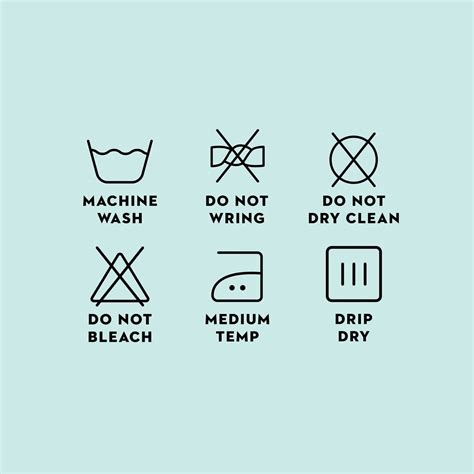 The Only Guide You Need to Read Laundry Symbols | Laundry symbols, Dry cleaning symbols, Symbols