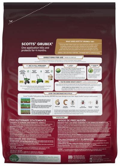 Scotts GRUBEX Season Long Grub Killer- 14.35 lb granules - The Mill - Bel Air, Black Horse, Red ...