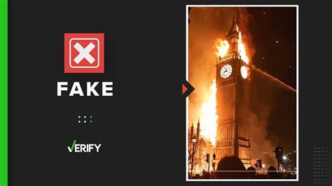 Viral video of Big Ben on fire is fake ...Middle East