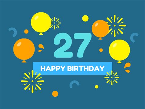 Happy 27th birthday card 6