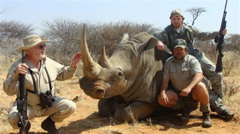 Green Rhino Hunt / Dart Rhino Hunts in Namibia | AfricaHunting.com