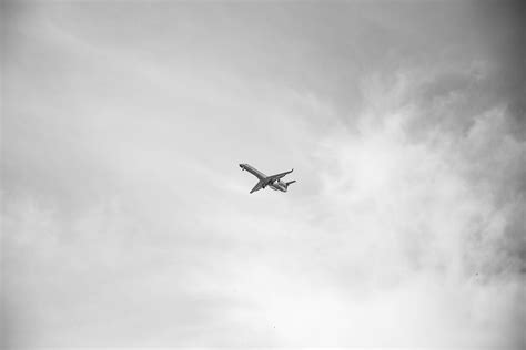 Free Images : bird, wing, cloud, black and white, sky, fly, airplane, plane, aircraft, vehicle ...