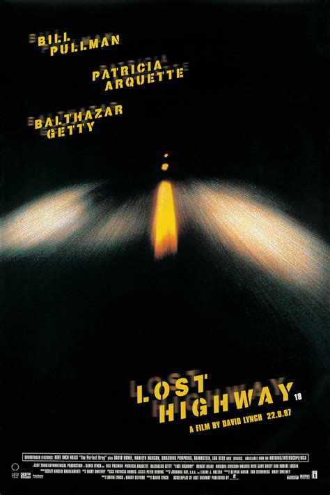 Lost Highway Original 1997 British Bus Stop Movie Poster - Posteritati Movie Poster Gallery