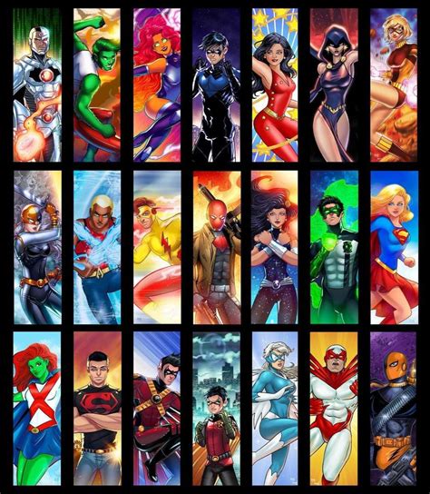 [Fan Art] Titans Characters by Richbernatovech : r/DCcomics