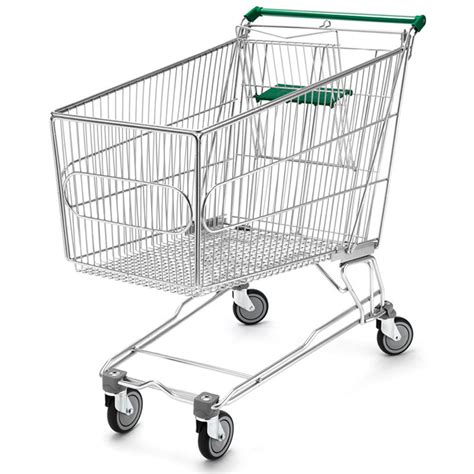 Large Supermarket Trolley (180L Or 240L) | Uni-Shop - Slatwall Panels & Shop Fittings