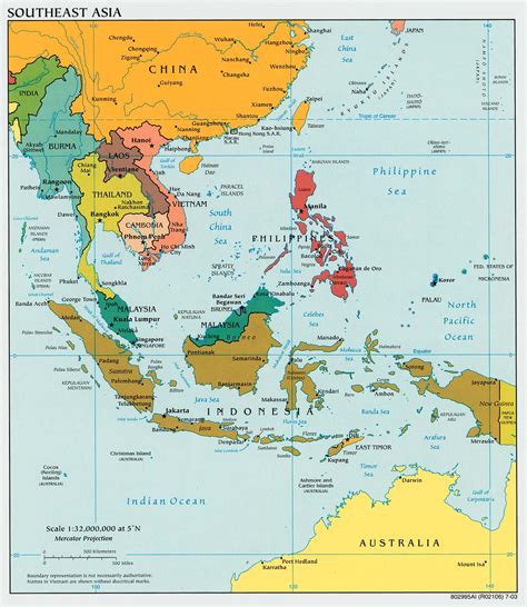 Maps of Asia and Asia countries | Political maps, Administrative and Road maps, Physical and ...