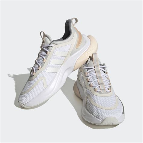 Women's Shoes - Alphabounce+ Sustainable Bounce Shoes - White | adidas Saudi Arabia